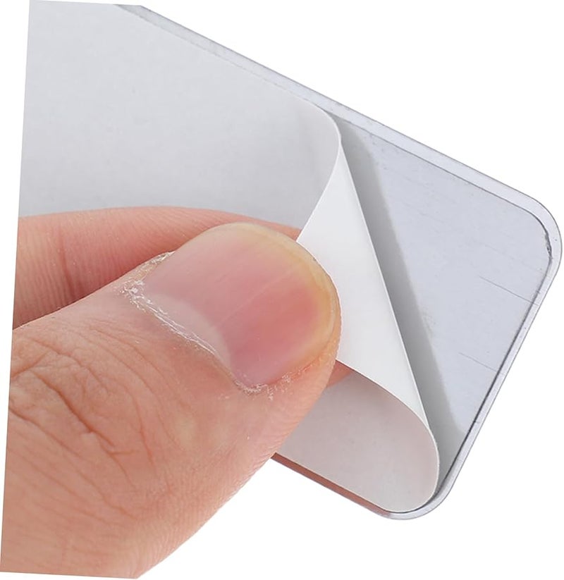 POPETPOP 24 Pcs Metal Plates Adhesive Backing for Phone Car Mount Wall Holder Cases - Image 3